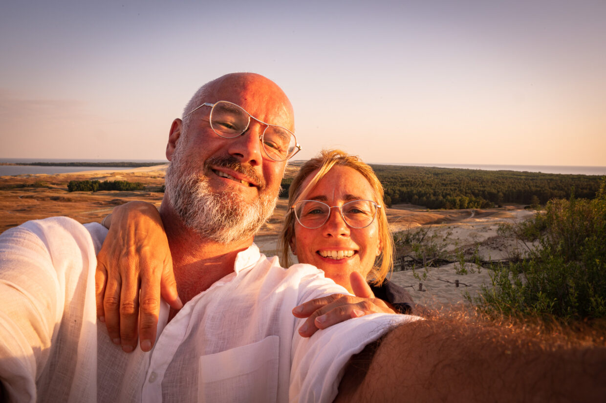 04/12 Zemaijtios Nationalpark – Surf Spot – Kurische Nehrung: lange Tage, wunderbare Sonnenuntergänge und grosse Hitze – Reisebild 7