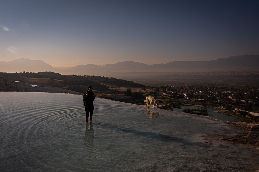 19/57 Pamukkale – auf Watte gebettet – Reisebild 3
