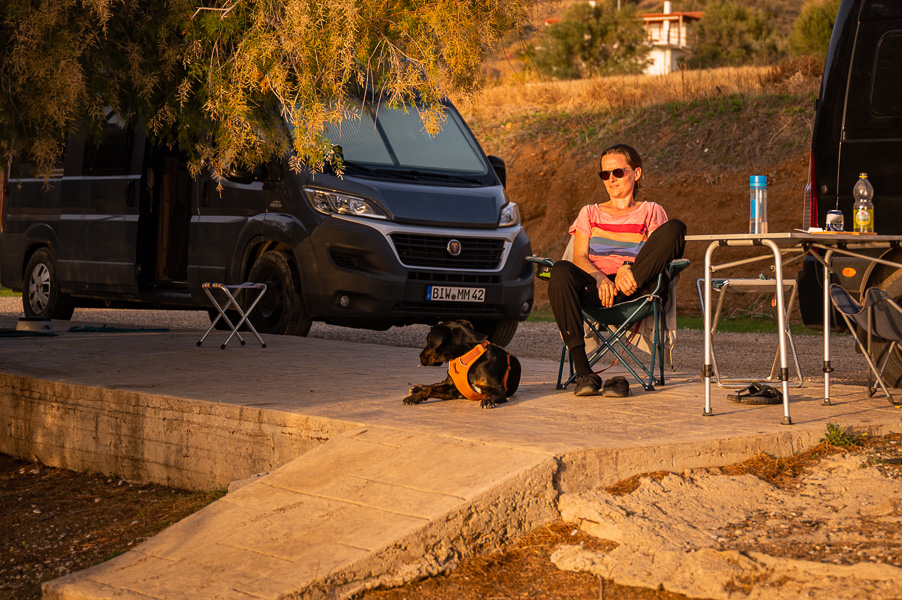 83. Etappe Raches – Agios Nicolaos Beach Alyki – Reisebild 5