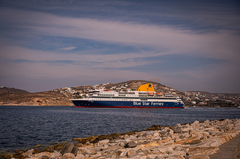 20/62 Die Kykladeninsel Paros – einsame Strände und weissblaue verträumte Städtchen – und: die Zeit zerrinnt… – Reisebild 2