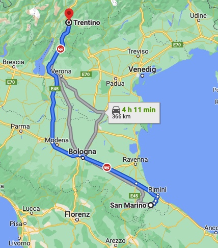 Titelbild zu 102. Etappe San Marino – Trentino