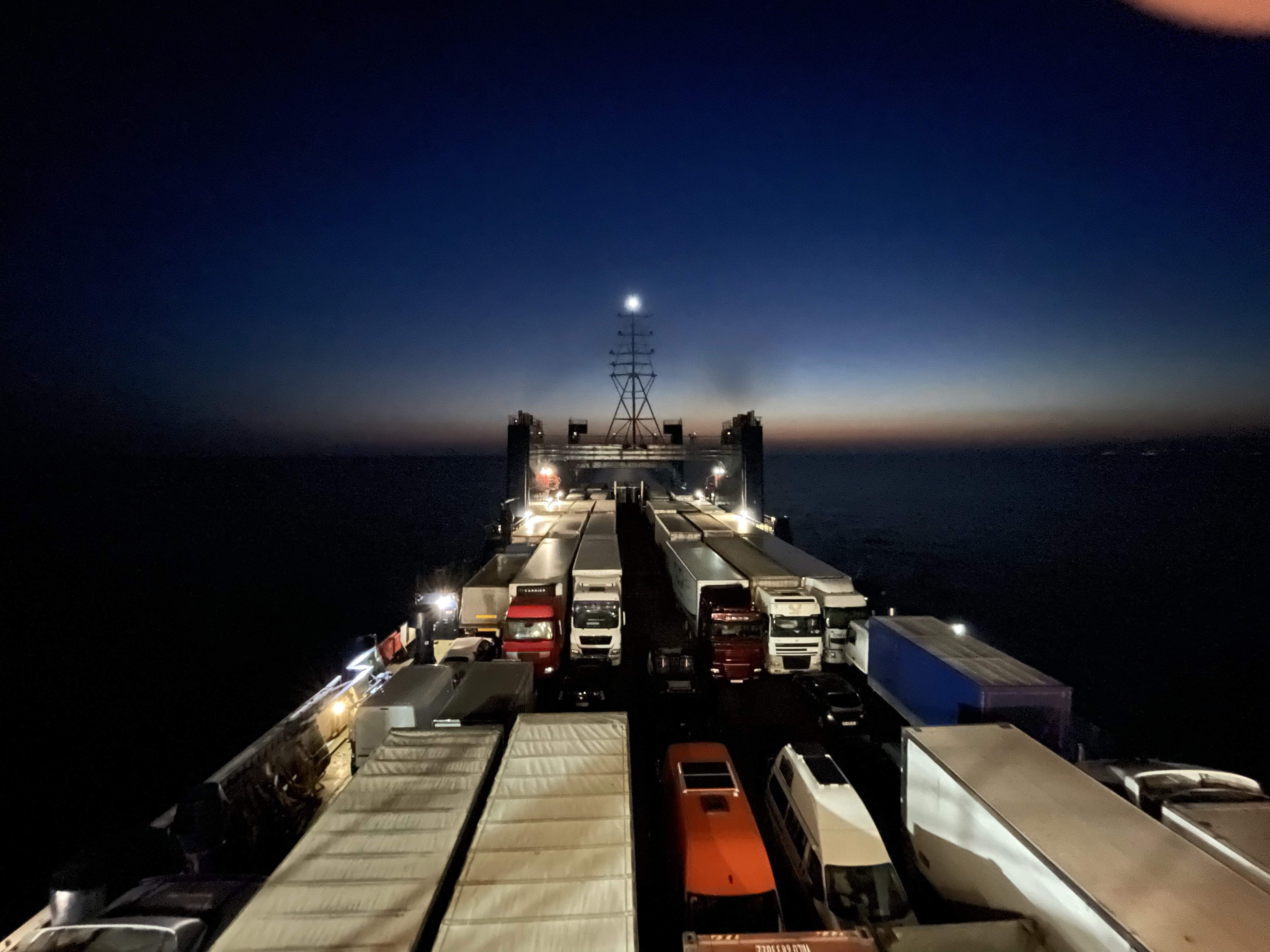 09/26 Überfahrt Odessa – Batumi auf der LKW Fähre